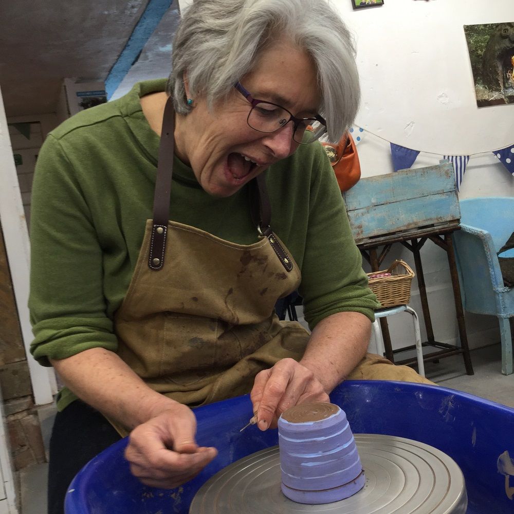 happy customer leaves a lovely review of her pottery courses at eastnor pottery